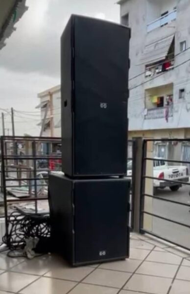 Système de sonorisation professionnel