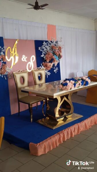 Tables et mobiliers évènementiel