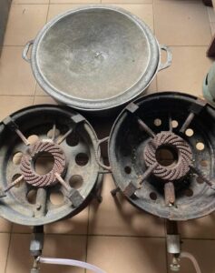 Préparation de plats à grande échelle