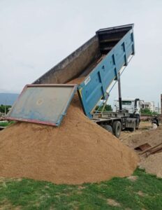 Location de camion de sable