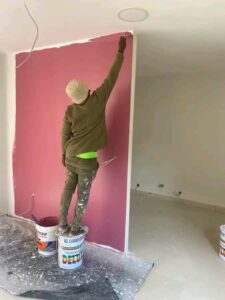 Peintre de grands espaces à vôtre service