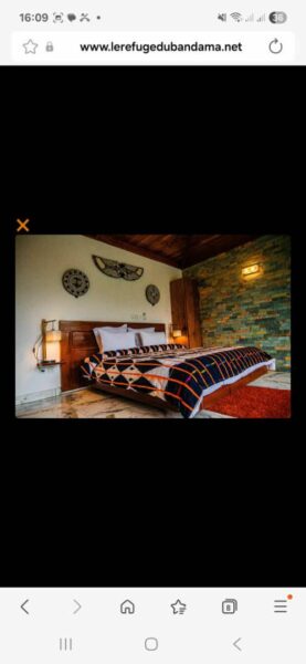 Louer un appartement très calme dans un refuge sur N'Douci