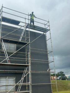 Location de matériel d'échafaudage multidirectionnel