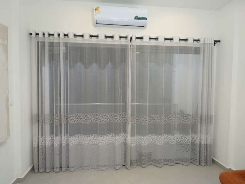 Confection et installation de rideaux