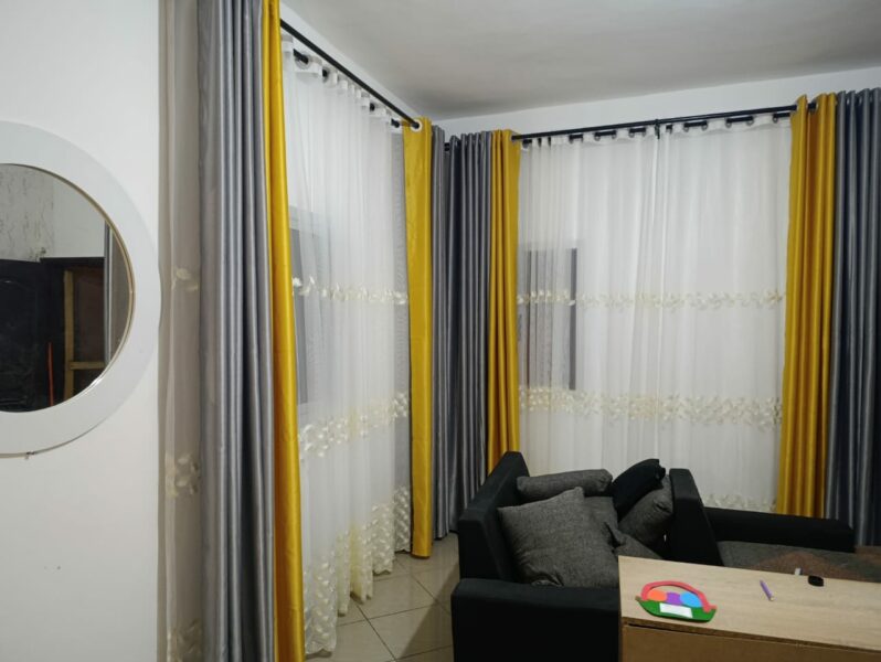 Confection et installation de rideaux