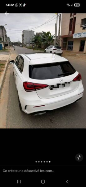 Location d'une Mercedes A220