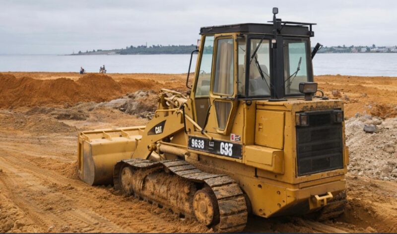 Location d'un bulldozer sur Abidjan