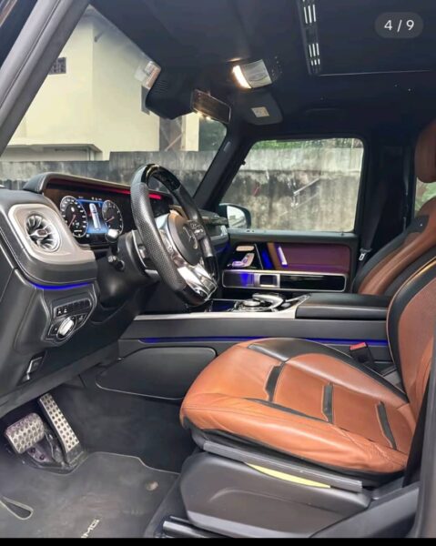 Location d'une Class G63 AMG sur Abidjan