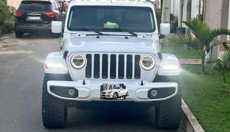 Location d'une Jepp wrangler
