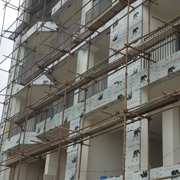 Location d'échafaudage de chantier