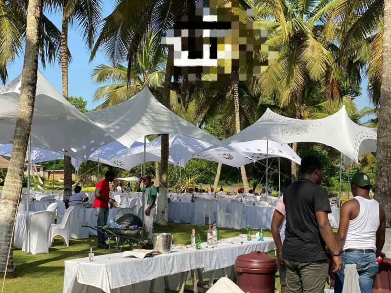 Location de bâches perforées