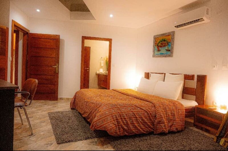 Location d'un appartement meublé dans un refuge à N'Douci