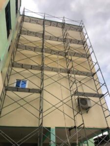 Location d'échafaudage pour vos chantiers