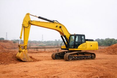 Location d'une pelle hydraulique pour vos chantiers