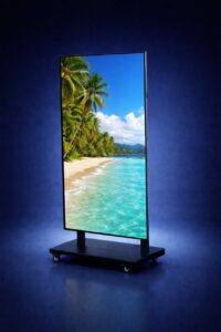 LOCATION – KAKÉMONOS / TOTEMS NUMÉRIQUES