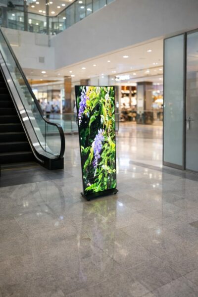 LOCATION – KAKÉMONOS / TOTEMS NUMÉRIQUES