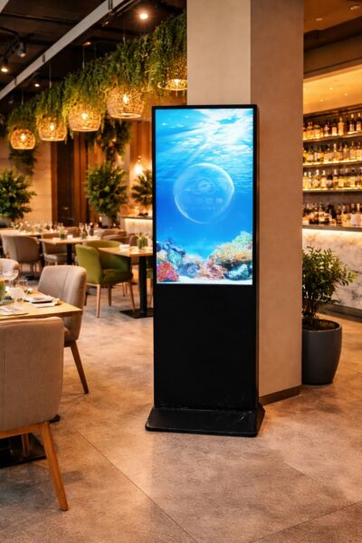 LOCATION – KAKÉMONOS / TOTEMS NUMÉRIQUES