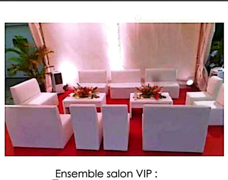 Location de chaises et mobiliers évènementiels