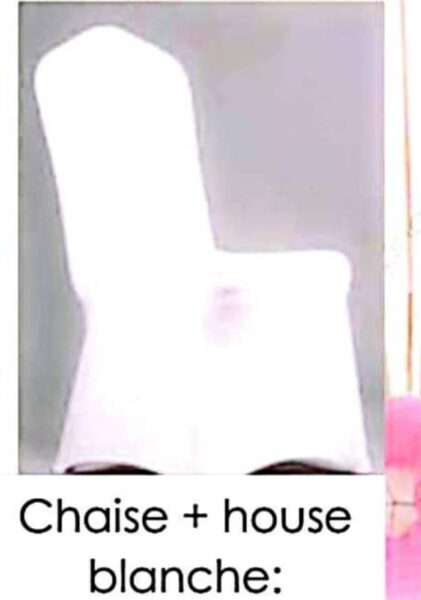 Location de chaises pour vos évènements