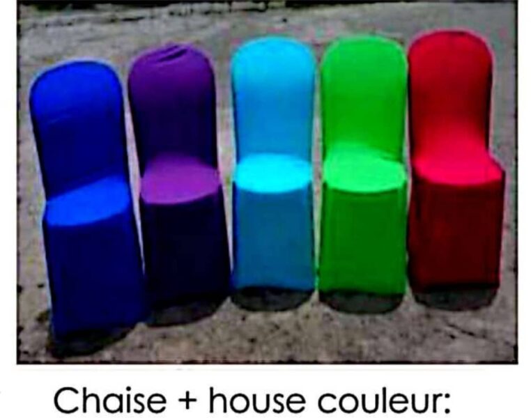 Location de chaises pour vos évènements