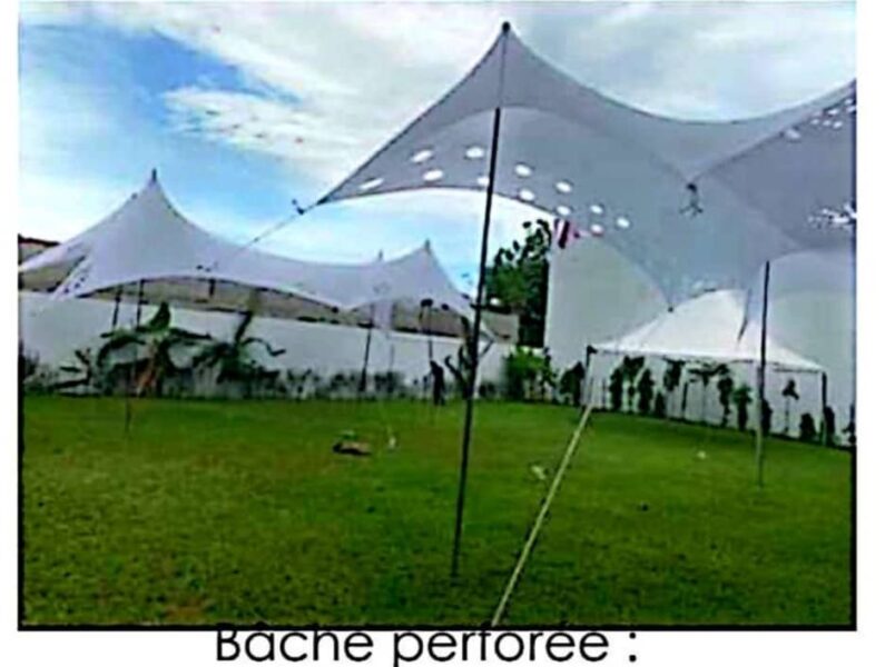 Location de bâches de qualité pour vos évènements