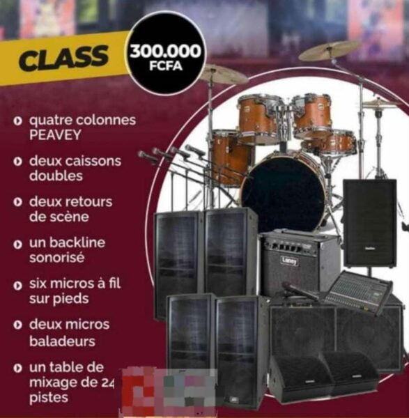 Location de sonorisation sur Abidjan