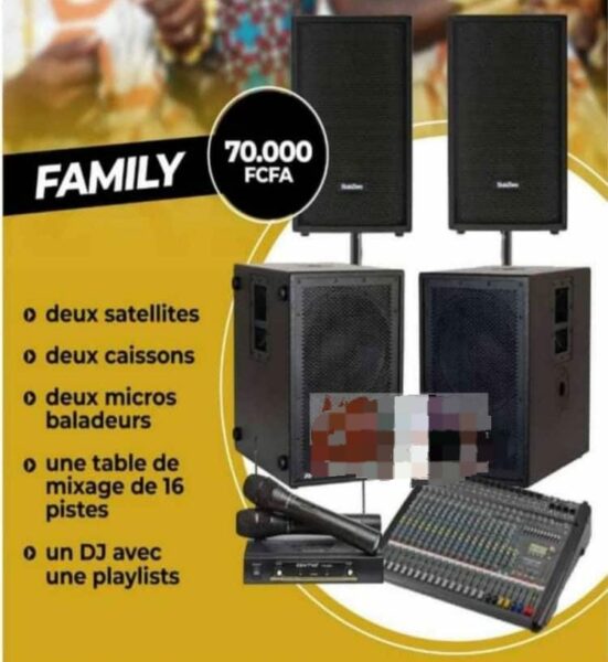 Location de sonorisation sur Abidjan