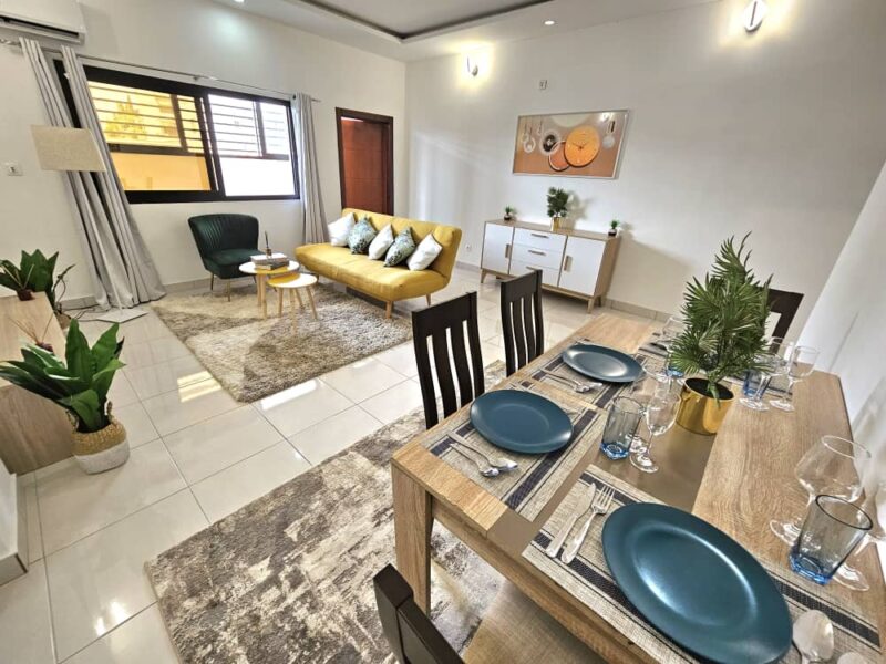 Location d'un appartement 3 pièces sur Cocody M'badon