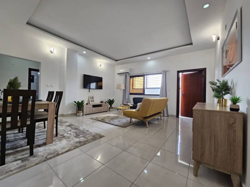 Location d'un appartement 3 pièces sur Cocody M'badon