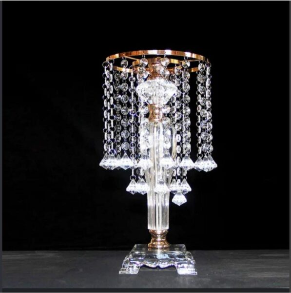 Location de centre table en Crystal