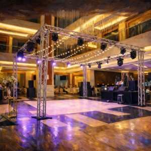 Location d'une structure en aluminium sur Abidjan