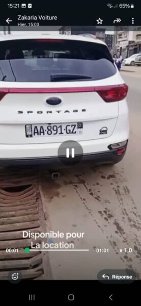 Location de Kia Sportage