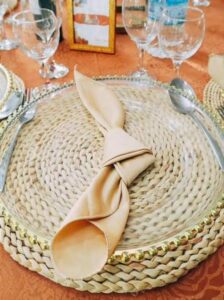 Location de Set de table élégant