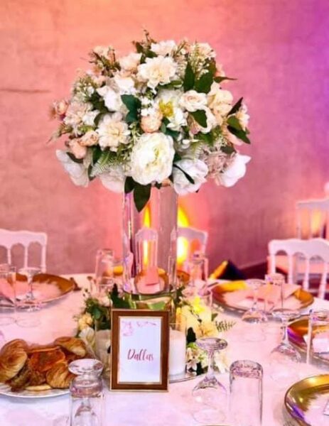 Location de centre de table