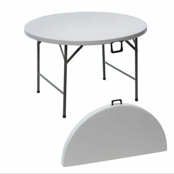 Location de table ronde pliante