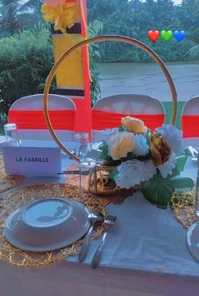 Location de centre de table