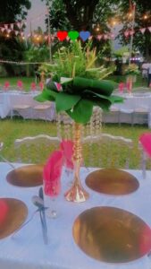 Location de centre de table