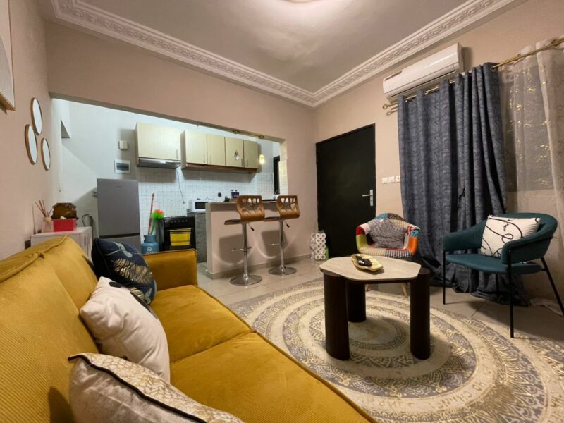 Location d'une résidence meublée de 2 pièces