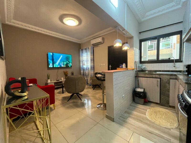 Location de résidence meublée de 2 pièces sur Bassam