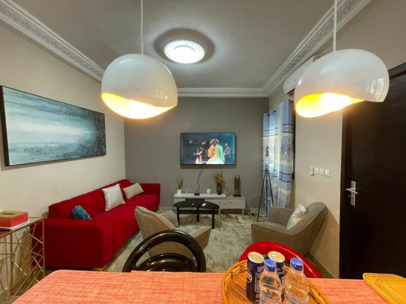 Location de résidence meublée de 2 pièces sur Bassam