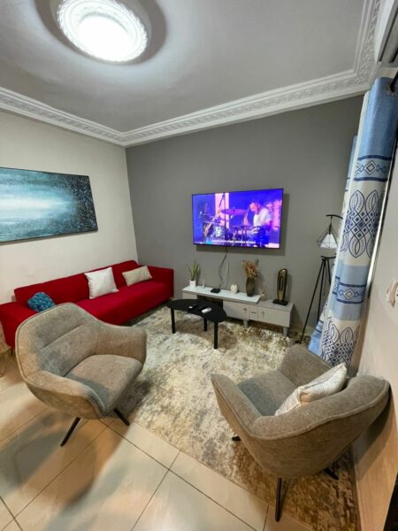 Location de résidence meublée de 2 pièces sur Bassam