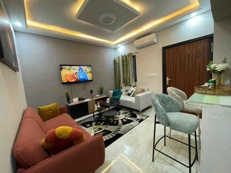 Location d'une résidence meublée de 2 pièces sur Bassam