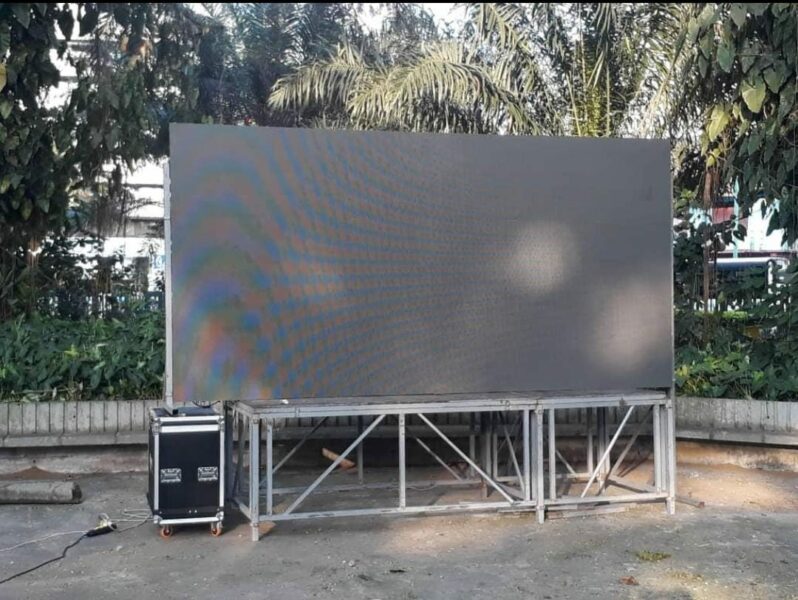 Location d'écran pour projection