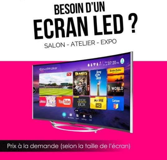 Location d'écran LED pour vos évènements