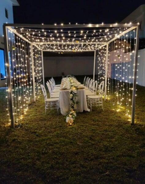 Location de rideau lumineux pour évènements