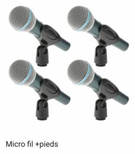 Location de microphone professionnel