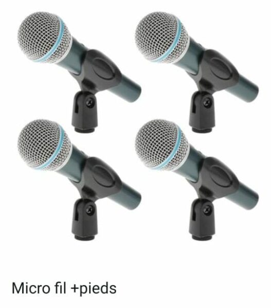 Location de microphone professionnel