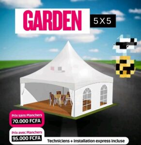 Location de Garden pour vos évènements