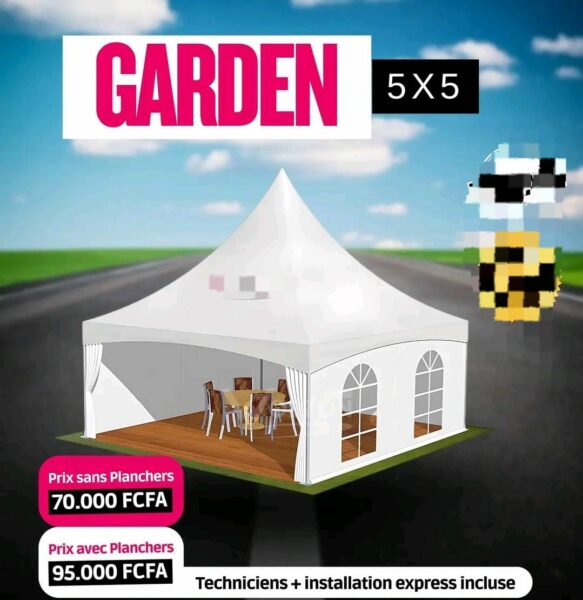 Location de Garden pour vos évènements