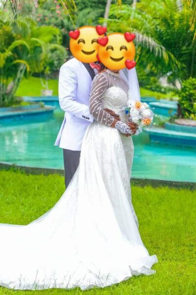 Location de robe de mariage 2 en 1 sur Abidjan